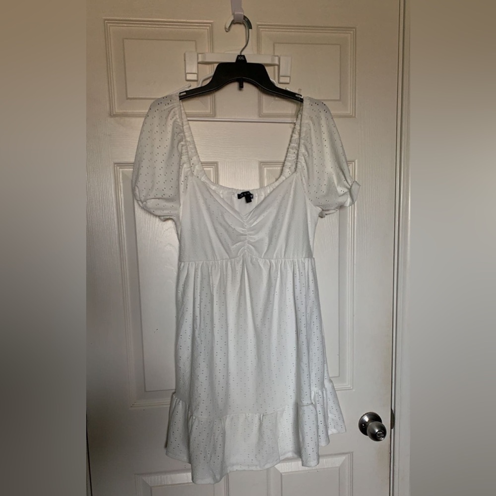 white babydoll dress